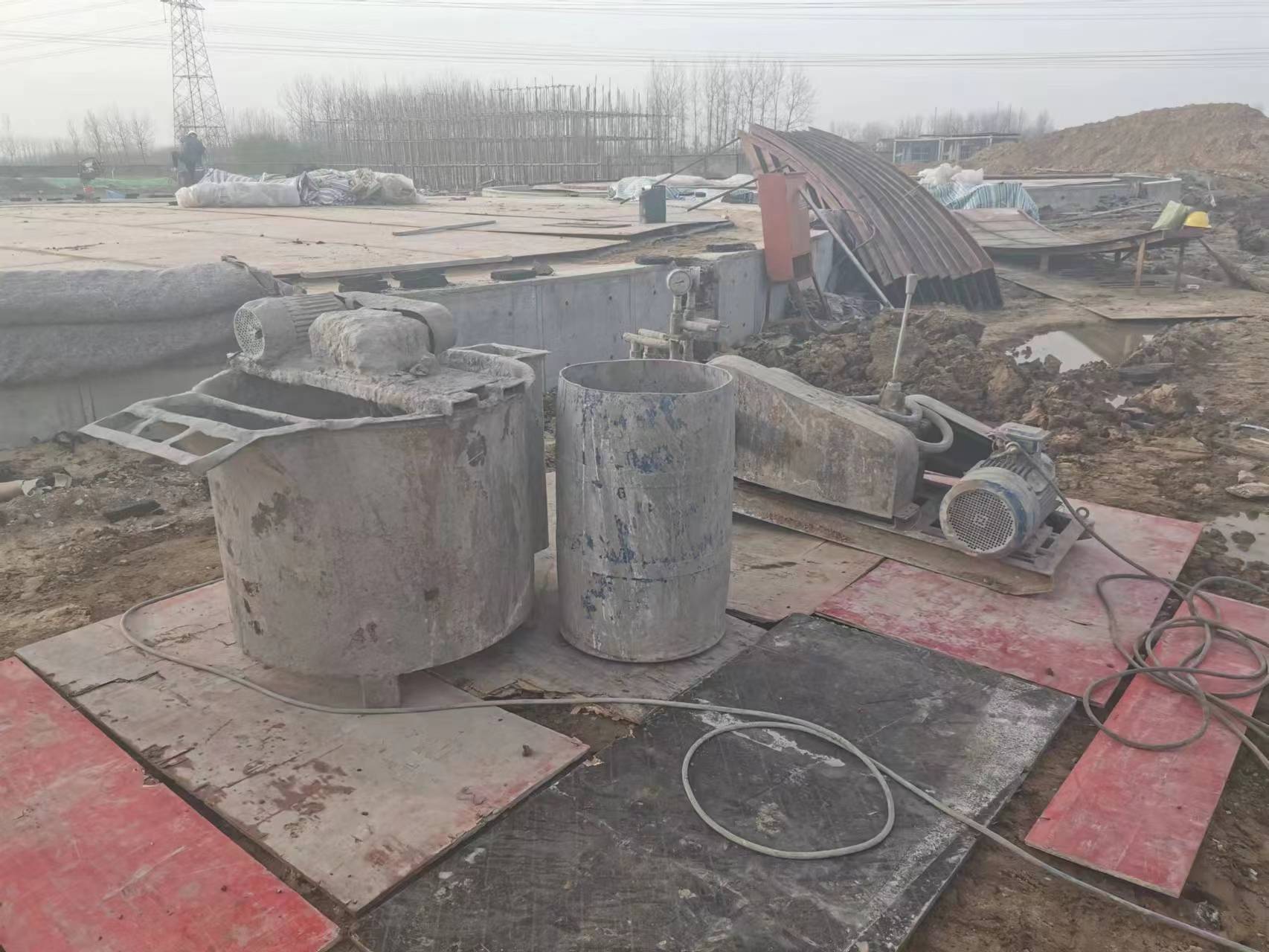 潢川设备基础注浆